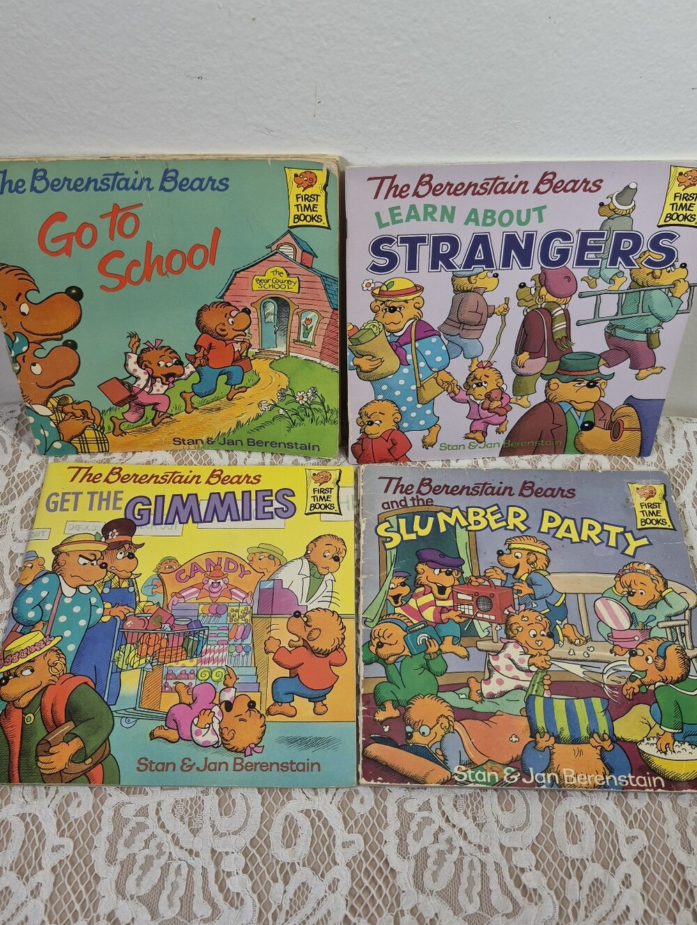 4 Berenstain Bears Books